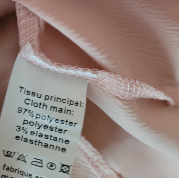 Ladies small Eleazar by l & l cross front dress shirt - blazer long sleeve light - Picture 5 of 8